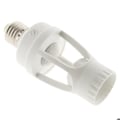 Miniatyrbild 2 av 6: E27 glödlampssockel med integrerad sensor - Vit - Elexity