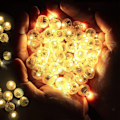 Miniatyrbillede 1 af 5: LED ballonlamper, 50 stk. LED mini runde ballonlamper Wate