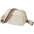 Miniatyrbild 1 av 6: Crossbody-väska för damer, bred rem, medium, svart läder, messenger-väska för damer med justerbar axelrem
