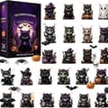 Halloween Svart Katt Nedräkningskalender Blindlåda