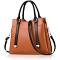 Miniatyrbillede 1 af 7: Damehåndtasker, Elegant Tote Bag med Top-Håndtag, Skuldertaske, Patent Læder Håndtaske, Arbejdstaske til Damer Naranja oscuro