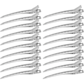 Miniatyrbilde 1 av 3: Pin Curl Clips 24 stk, Sølv Metall Hårklemmer for Styling, Klemmer, Frisørklemmer for Krøller for Hårextensions DIY Hårtilbehør (3.50 Tommer)