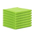 Miniatyrbillede 1 af 5: Sæt med 7 mikrofiber viskestykker, bløde, super absorberende og fnugfri Green