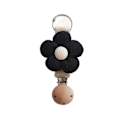 Miniatyrbilde 1 av 5: Hatteklips Stilig Hatteholder Blomsterhatteholder Multifunksjonell Andeklips Håndveske Hatteklips Reisetilbehør for Reise Apricot with black f