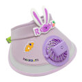 Miniatyrbild 1 av 5: Solskärm Keps med Fläkt USB-driven Solhatt Inbyggd Fläkt för Flickor Pojkar Barn Strand Rosa Purple M