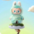 Miniatyrbillede 5 af 5: 2025 Ny 3.0 Rabubu Plysdukke Nøglering 3. generation Heartbeat Macaron Happy Guess Series Vinyl Plyslegetøj Trendy Play A3