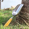 Miniatyrbilde 4 av 4: Hageredskaper, Hagespade, Hagespade Rustfritt Stål Spade Håndfortykket Brytespade Scoop Hageredskap med Trehåndtak for Omplanting