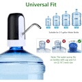 Miniatyrbillede 4 af 4: Automatisk vanddispenser - USB genopladelig pumpe - Kompatibel med 7,5-19 liter - Bærbar - Sort