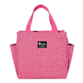 Miniatyrbillede 2 af 6: Voksne Børn Opbevaring Fortykkede Madkasse Bærbar Frokosttaske Pink