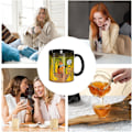 Miniatyrbillede 3 af 3: Kaffekop | Kaffekrus | Keramisk kaffekop til mælk, kaffe, varmt og te
