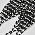 Miniatyrbillede 6 af 7: Retro Træ Skuldertaske Kvinder Vævet Perlebesat Håndtaske Udhulet Tote Taske Casual Strand Bucket Taske Black
