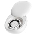 Miniatyrbilde 1 av 5: 17.4mm~21.5mm Sprekkdesign Multifunksjonell Helseovervåkende Smartring med Ladeetui Silver Size 12