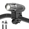 Miniatyrbillede 4 af 4: OUTAD Ultra Kraftig LED Forlygte - USB Genopladelig - Til Mountainbikes - Sort