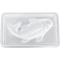 Miniatyrbillede 1 af 3: 3D fisk form plastik karpe formet kage chokolade slik fondant bageform gelé budding form, fisk form, form til fisk bagning