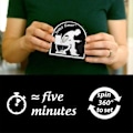 Miniatyrbilde 3 av 3: Toalett-timer, morsom gave til, farsdag, bursdag