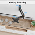 Miniatyrbilde 3 av 4: Full motion TV veggfeste for 13-30 tommers LCD LED-skjermer, justerbar tilt, sving og rotering