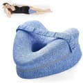 2026 Ny Superbekväm Sidoliggande Knäkudde, Ortopedisk Kudde i Memory Foam blå blue