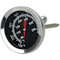 Miniatyrbilde 1 av 4: Bimetallisk steketermometer i rustfritt stål med Celsius og Fahrenheit 350c