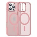 Mode Linse Stativ Magnetisk Telefoncover til iPhone 16 15 14 Plus 13 Pro Max til Magsafe Trådløs Oplader Stødsikker Beskyttelse Pink iPhone13 iPhone13