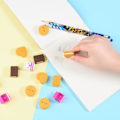 Miniatyrbillede 5 af 5: Kiks Viskelæder til Børn, 12 Stykker 3D Sød Mad Puzzle Mini Kiks Viskelæder, Sejt Sjovt Adskilleligt Skrivebord Dyr Viskelæder til Piger
