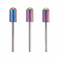 Miniatyrbild 1 av 5: Bits för elektrisk fil - 3 storlekar - Rundade - Borrbits Mellan grit