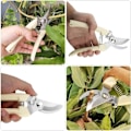 Miniatyrbilde 7 av 7: Hagebeskjæring Hagesaks Håndbeskjærere Beskjæringssaks for Grener, Blomster, Fruktplukking, Trimmeplanter, Bonsai (Plast)