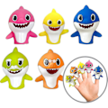 Miniatyrbild 1 av 3: Baby Shark Fingerdockor, 5-pack, 1:a generationen {FW}