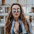 Pikkukuva 2 / 3: Pyöreät aurinkolasit miehille ja naisille UV400-suojalla, polarisoidut aurinkolasit unisex ja retro hippie steampunk miesten vintage pyöreät aurinkolasit miehille ja naisille Silver