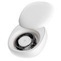 Miniatyrbilde 1 av 5: 17.4mm~21.5mm Sprekkdesign Multifunksjonell Helseovervåkende Smartring med Ladeetui Black Size 10
