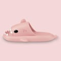 Miniatyrbild 5 av 7: Hajtofflor för pojkar och flickor, Shark Flip Flops för män och kvinnor, Shark Slippers, Bekväma halkfria pool-hajsandaler med tjock sula för sommaren Rosa 38/39