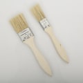Miniatyrbillede 1 af 2: Bagepensler, træhåndtag, naturlige børster, 2-pak