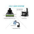 Miniatyrbillede 2 af 4: Biltelefonholder, Universal Bilmontering Sugekop med 360° Rotation til iPhone XS, XR, XS Max, 8 Plus, 8, 7 Plus osv.