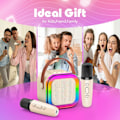 Miniatyrbild 5 av 5: Karaokemaskin med 2 Mikrofoner, Födelsedagspresenter för Flickor Leksaker Ålder 3-15 År Gamla Flickor Presenter Barn Mikrofon Leksaker för 3-16 År Gamla Flickor