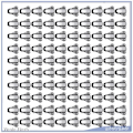Miniatyrbild 3 av 4: Nagelförlängningsguide - 100 Stycken - PP Material - Självhäftande - Återanvändbar
