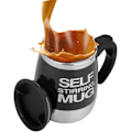 Miniatyrbild 1 av 4: Självrörande Kaffemugg – Automatisk Elektrisk Omrörande Rostfri Blandningskopp