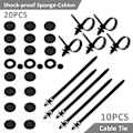 Miniatyrbillede 2 af 4: 415 stk. plastiknitteclips