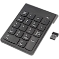 Miniatyrbilde 1 av 4: Mini trådløst numerisk tastatur 18 taster USB 2,4 GHz bærbar PC-del kompatibel med Windows, Mac og Linux