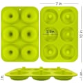 Miniatyrbillede 4 af 4: Donutforme - Uspecificeret - 3 stk - Fødevaregodkendt silikone - 6 hulrum - Varmebestandig
