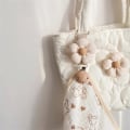 Pikkukuva 5 / 5: Tyylikäs kukka-hatunpidike, matkalaukun hatunpidike, monitoiminen repun matkatavaroiden hatunpidike, sopii matkalaukkuihin Apricot pink flowers