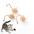 Miniatyrbild 4 av 5: Ocean 3-pack kattmynta mjuk leksak, katt råtta mjuk leksak, inomhus kattleksaker