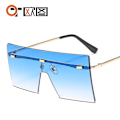 Miniatyrbilde 1 av 5: Solbriller uten ramme - stykke Solbriller Firkantede Lar Solbriller Fash Solbriller C2 gold frame