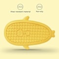 Miniatyrbild 5 av 7: Hajtofflor för pojkar och flickor, Shark Flip Flops för män och kvinnor, Shark Slippers, Bekväma halkfria pool-hajsandaler med tjock sula för sommaren Yellow 40/41