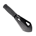 Miniatyrbilde 1 av 5: Multifunksjonell Mini Hagespade Ergonomisk Grepshåndtak Bærbar Liten Håndspade Havgraving Jord Hjemmeplanteverktøy black