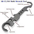 Miniatyrbillede 1 af 3: Jubee Multi Wrench Værktøj Ar 15 / M4 Stål Våbenmekaniker Kraftig Combo Skruenøgle p202411261254