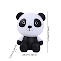 Miniatyrbillede 4 af 5: Mønt Sparebøsse Pengebesparende Nytårsbeholder Stue Panda Sparegris