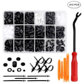 Miniatyrbild 1 av 4: 415 st Plastnitclips