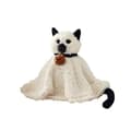 Pottery Barn Cleo Katte-spøgelse Formet Pude Halloween Dekoration Gave