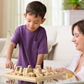 Miniatyrbilde 2 av 4: Trebrettspill, 4 Spillere Shut The Box Spill Terning Spill Tre Matematikk Tradisjonelt Pub Brett Terning Spill Reise 4 Spillere Flotte Familiebrettspill