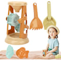 Miniatyrbilde 1 av 4: Lekesandsett for strand, reise - Kraftig spade for utendørs reise, svømmebasseng, innsjø, hage, bakgård, babybadekar, strand A