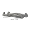 Pikkukuva 2 / 5: Jääluistinten suojukset jääkiekon ja taitoluistelun jääluistimiin Silver Gray for EU Size 34 to 40